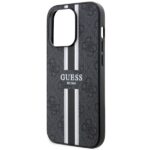Guess GUHMP14XP4RPSK iPhone 14 Pro Max 6.7" black hardcase 4G Printed Stripes MagSafe - imagine 6