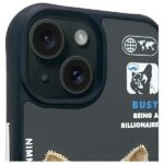 Nimmy case iPhone 15 6.1" black Cool&Cute 2.0 Dog - imagine 3
