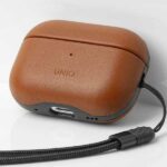 UNIQ Terra Case AirPods Pro 2 gen. Genuine Leather toffee brown - imagine 2