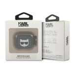 Karl Lagerfeld KLA3UCHGK AirPods 3 cover black Glitter Choupette - imagine 3