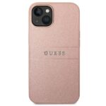 Guess GUHCP14MPSASBPI iPhone 14 Plus/ 15 Plus 6.7" pink Saffiano Strap - imagine 3