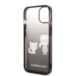 Karl Lagerfeld KLHCP14MTGKCK iPhone 14 Plus/ 15 Plus 6,7" hardcase black Gradient Ikonik Karl & Chou - imagine 7