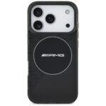 Case AMG Double Layer Transparent        Smocked MagSafe for iPhone 17 Pro black - imagine 3