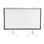 Extralink Projection Screen 120", 16:9, 266x149cm, PVC, semi-automatic rolling - imagine 2