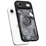Spigen Ultra Hybrid Mag MagSafe Case for iPhone Air Zero One Black - imagine 5