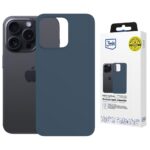 3MK Hardy MagSilicone Case for Apple iPhone 15 Pro Blue
