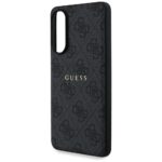 Case Guess 4G Ring Classic Logo MagSafe  Samsung Galaxy S25 Edge black - imagine 6
