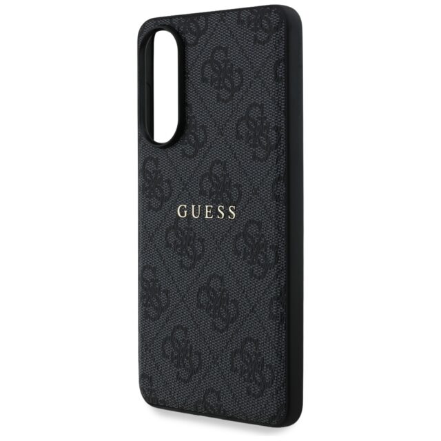 Case Guess 4G Ring Classic Logo MagSafe  Samsung Galaxy S25 Edge black - imagine 6