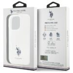 US Polo USHCP15XUSMT iPhone 15 Pro Max 6.7" transparent IML Printed Double Horse Log - imagine 7