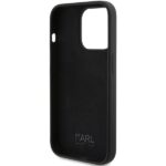 Karl Lagerfeld KLHCP15LSKSBMCK iPhone 15 Pro 6.1" black hardcase Silicone Karl Script - imagine 7