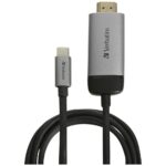 Verbatim Adapter USB-C - HDMI 4K 1.5maluminum 49144