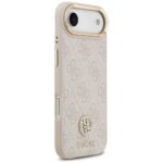 Case Guess 4G Strass Logo MagSafe for iPhone Air pink - imagine 4
