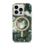 Guess Set GUBPP14LHJEACSA Case+Charger iPhone 14 Pro 6,1" green hard case Jungle MagSafe - imagine 3