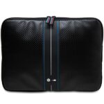 BMW Sleeve BMCS16COMSCAKL 16" black Carbon Blue Stripes