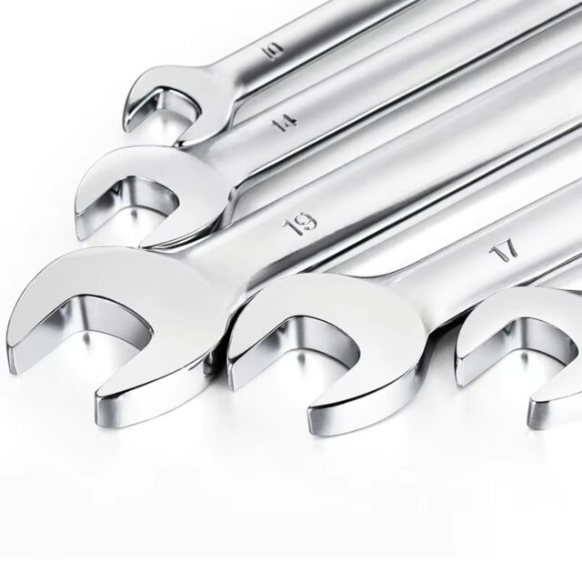 Extralink Flat and Ring Wrench Set, 10 pcs, Flat and Ring Wrenches Case 8-24 mm - imagine 4