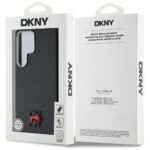 Case DKNY Leather Heart of NY for Samsung Galaxy S25 Ultra black - imagine 8