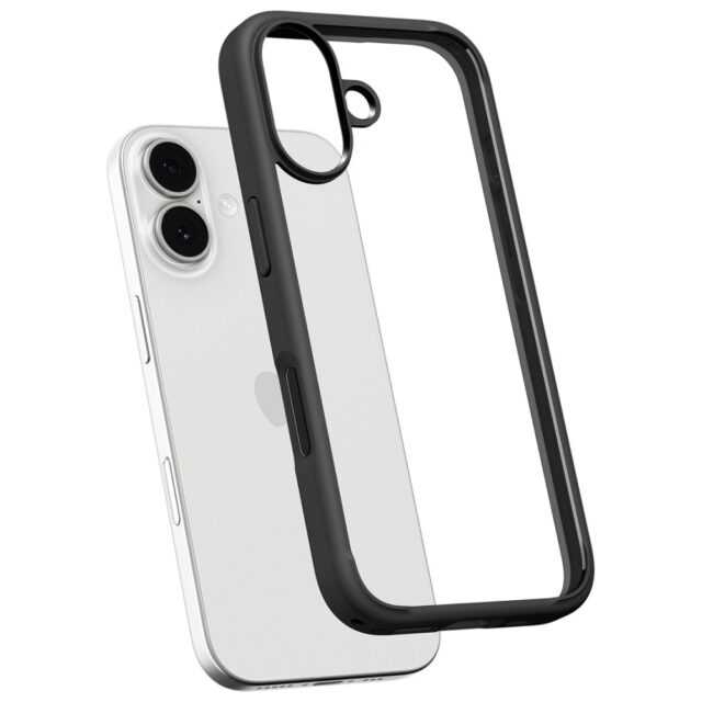 Case Spigen Ultra Hybrid for Apple iPhone 17 black - imagine 5