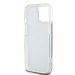 DKNY DKHCP15SLBNAEK iPhone 15 / 14 / 13 6.1" black hardcase Liquid Glitter Big Logo - imagine 7