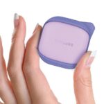 Araree etui Bean Sam Galaxy Buds Live /Pro / Fe fioletowy/purple AR20-01298F - imagine 2