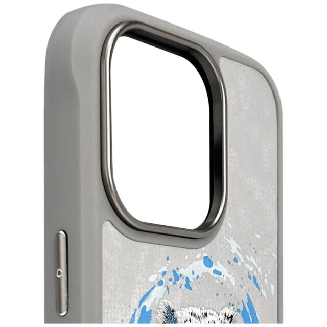 Nimmy Panther MagSafe case for iPhone 16 Pro Max light grey - imagine 6