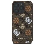 Guess GUHMP16XP4PWPW iPhone 16 Pro Max 6.9" brown hardcase Peony On 4G Background MagSafe - imagine 3