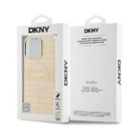 DKNY DKHMP16XHRHSEP iPhone 16 Pro Max 6.9" pink hardcase Repeat Texture Pattern With Stripe - imagine 8