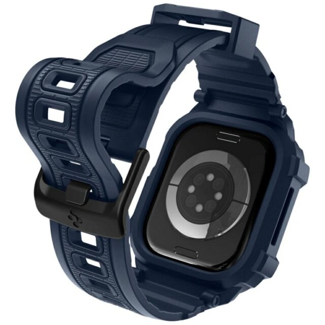 Pasek Spigen Rugged Armor Pro do Apple    Watch 10 / 11 42mm granatowy - imagine 9