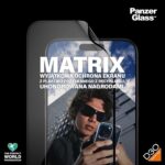 PanzerGlass Matrix D3O UWF iPhone 15 ProMax 6.7" Ultra-Wide-Fit rPET Screen Protection Easy Aligner Included 2820 hybryda - imagine 3