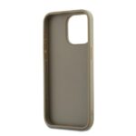 DKNY DKHCP15XPBSWSE iPhone 15 Pro Max 6.7" beige hardcase with Wrist Strap and Stock Logo - imagine 6
