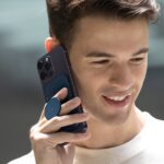 UNIQ Flixa Magnetic Card Wallet with Stand Pink/Blush Pink MagSafe - imagine 3