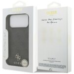 Guess 4G Small Classic Logo MagSafe case for iPhone 17 Pro Max black - imagine 8