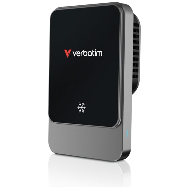 Car holder with wireless charger Verbatim n Drive 15W RGB CND-03 black silver 31862 - imagine 2