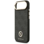 Case Guess 4G Strass Logo MagSafe for iPhone Air black - imagine 6