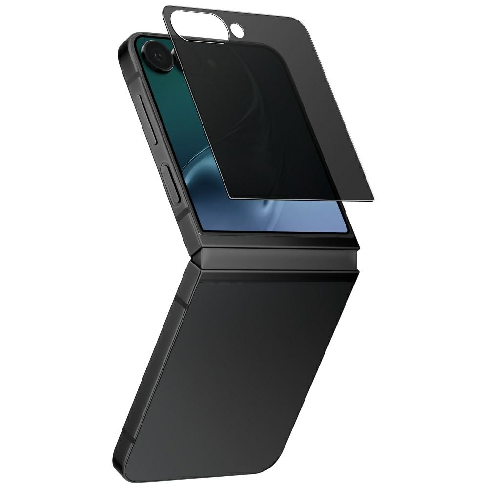 cps-f4d86a3298e2d9d38ad2cb083a94190c-2025-12-07-04-39-11 UNIQ Optix Privacy privacy tempered glass for Samsung Galaxy Z Flip7 - imagine 1