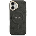 Case Guess 4G PU Classic Logo MagSafe for iPhone 17 black - imagine 3