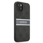 Guess GUHCP13M4GDGR iPhone 13 / 14 / 15 6,1" grey hardcase 4G Stripe - imagine 4