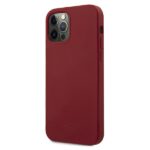 Mini MIHCP12MSLTRE iPhone 12/12 Pro 6,1" red hard case Silicone Tone On Tone - imagine 2