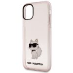 Karl Lagerfeld KLHCN61HNCHTCP iPhone 11/ Xr 6,1" pink hardcase Ikonik Choupette - imagine 6