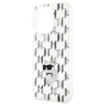Karl Lagerfeld KLHCP15LHNCMKLT iPhone 15 Pro 6.1" transparent hardcase Monogram Choupette - imagine 6