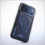 Etui Skinarma Vigor MagSafe do iPhone 17  Pro Max niebieski - imagine 5