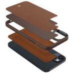 Spigen Cyrill Kajuk MAG iPhone 14 Plus / 15 Plus 6,7" Magsafe saddle brown ACS04947 - imagine 8