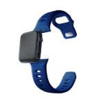 3MK Silicone Watch Strap Blue for Apple Watch 42/44/45/49mm - imagine 10