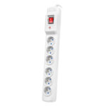 Armac Multi M6 | Power strip | anti-surge system, 6 sockets, 1,5m cable, gray