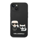 Karl Lagerfeld KLHMP14MSSKCK iPhone 14 Plus / 15 Plus 6,7" hardcase black Liquid Silicone Karl - imagine 3