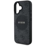 Case Guess 4G Circle Classic Logo MagSafe for iPhone 16 black - imagine 6