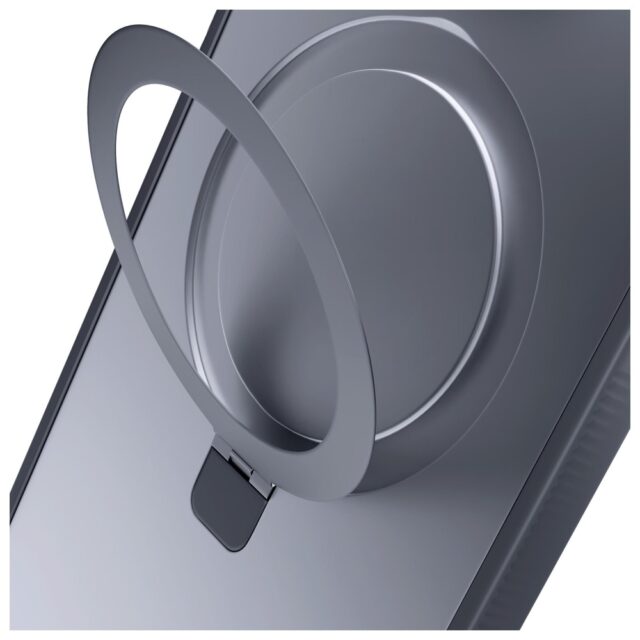 Apple iPhone 16E - 3mk Smoke Case Mag&Stand - imagine 5