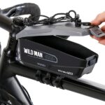 WILDMAN Bike case/holder FK6 frame bag grey-black - imagine 4