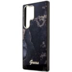 Guess GUHCS23LHTMRSK S23 Ultra S918 black hardcase Golden Marble Collection - imagine 6