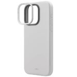 UNIQ case Lino Hue iPhone 15 Pro Max 6.7" Magclick Charging chalk grey - imagine 3
