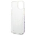 Guess GUHCP14MLFLSU iPhone 14 Plus / 15 Plus 6.7" purple hardcase Flower Liquid Glitter - imagine 7